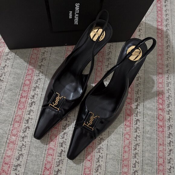 Saint Laurent Shoes - Saint Laurent Black High Heels